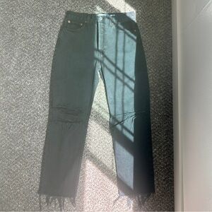 RE/DONE ORIGINALS High Rise Rigid Loose Jeans Size 28